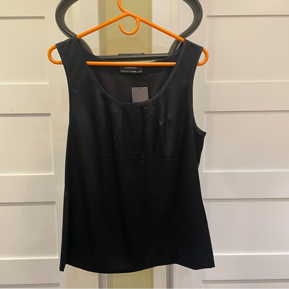 NWT Elegant Ladies Satin Top by Club Monaco